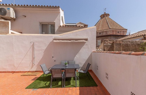 Malaga Historic Centre Apartment | Thyssen Penthouse with terrace 3C