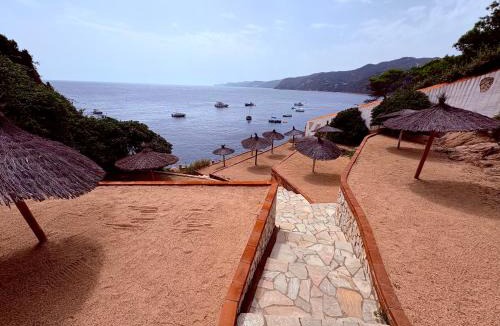 Sant Feliu de Guixols Apartment | Top Lage mit privater Bucht