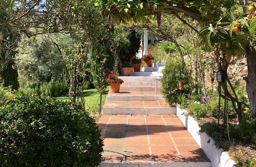 Frigiliana Cottage | Traditional stone cottage in La Molineta with private gardens, dip pool & views