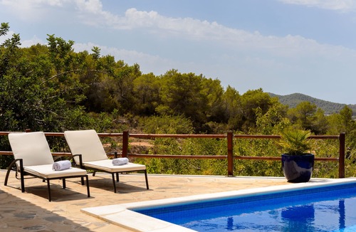 Sant Agusti des Vedra Villa | Typical Ibizan house, private pool, large spaces for enjoyment. Recommended