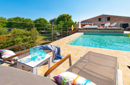 es Bacares Villa | V. Barcares Petit, villa for 6 with pool and close