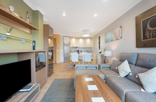 Granadilla de Abona Apartment | Vacation Home "Ático Beach Sotavento" with Shared Pool & Wi-Fi