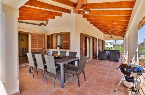 Portopetro House | Vidal for 8 people, private pool and garden in Portopetro, A/C, Wi-Fi