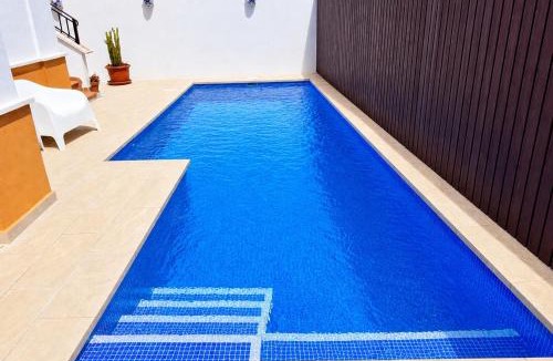 Torre-Pacheco Villa | Villa Alegre, Mar Menor Golf - 2 beds - 2 baths - private heated pool - solarium - family friendly