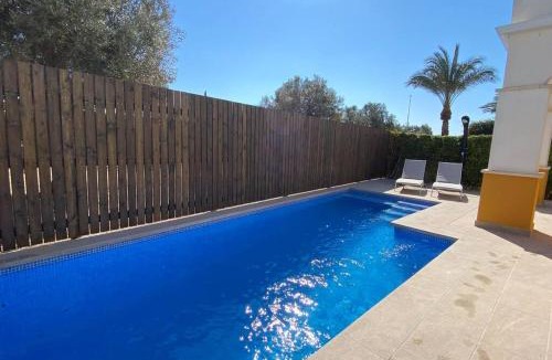 Torre-Pacheco Villa | Villa Alegre, Mar Menor Golf - 2 beds - 2 baths - private heated pool - solarium - family friendly