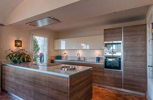 Castell-Platja d'Aro Villa | Villa Azucena with sea and mountain views, swimming pool, nice garden and Wi-Fi