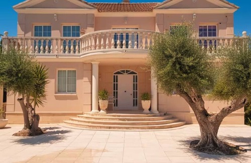 Bellvey House | Villa Costa Dorada : Swimming pool, BBQ, 10 guests