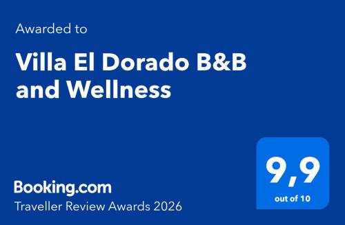 Competa Bed & Breakfast | Villa El Dorado B&B and Wellness - Adults Only