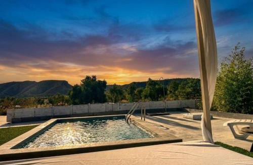 Biar Villa | Villa en Biar con piscina privada y jardín