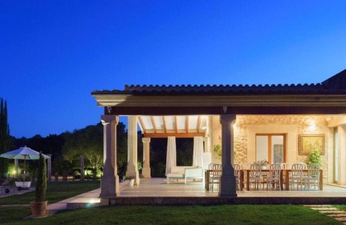 Pollensa Villa | Villa Golf Marina close to the Beach with Mountain View, Pool, Garden, A/C & Wi-Fi
