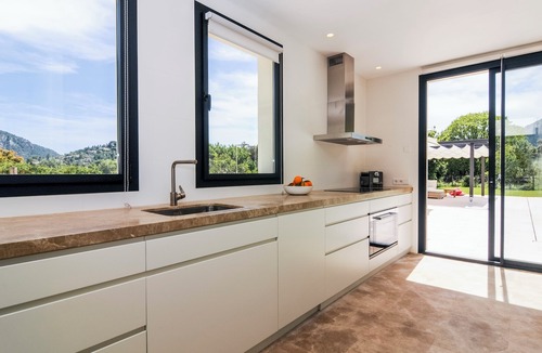 Pollensa Villa | Villa 'Hort Petit De Ternelles' with Mountain View, Wi-Fi, Air Conditioning and Underfloor Heating