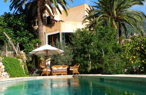 Biniaraix House | Villa in Fornalutx With Private Pool and Stunning Mountain Views, near Soller