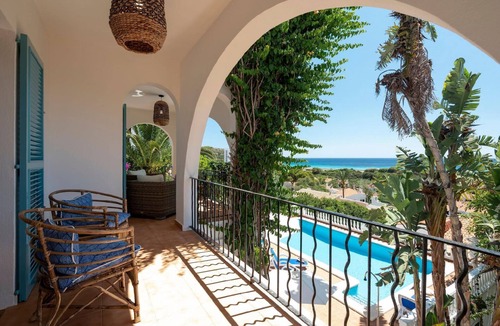 Son Bou House | Villa Margarita in Son Bou with pool and sea views