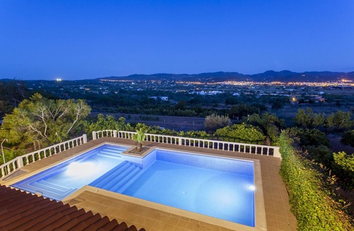 Sant Antoni de Portmany Villa | Villa Paris with panoramic views set in San Antonio hills