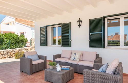Sant Lluis Villa | Villa Poppy. Private pool, Full AC & Wifi, Menorca