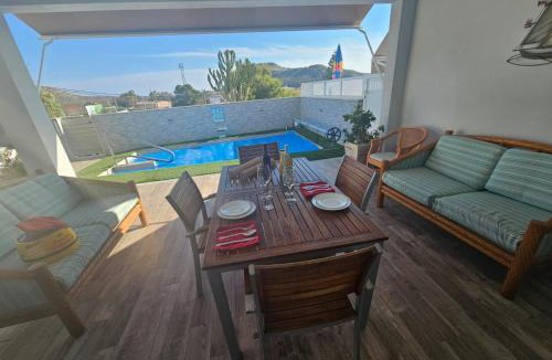 San Juan de los Terreros House | Villa private pool sea view at 300m 2 a10 pax san Juan terreros