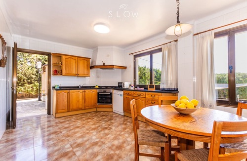 Sa Cabaneta Villa | Villa Sa Cabaneta with pool, tennis court, and views to the Palma Bay