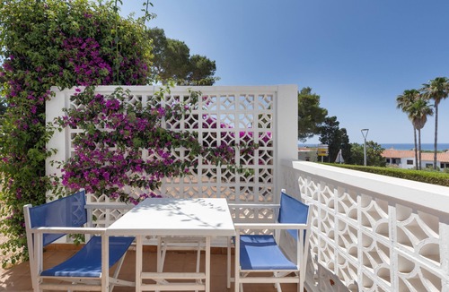 Sant Jaume Mediterrani Villa | Villa 'V206 Isabel' with Sea View, Wi-Fi and Air Conditioning