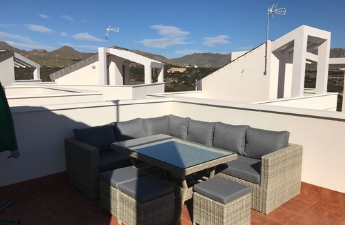 Puerto de Mazarron Villa | Villa Vistamar-sleeps 6. 3 bed 3 Shower rm, Plunge Pool. Sea Views & Sunsets!