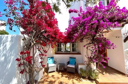 Cala Vadella Villa | Villa with private pool and sea view from 1st floor, 5 mins walk to beach