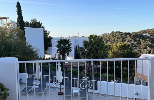 Cala Vadella Villa | Villa with private pool and sea view from 1st floor, 5 mins walk to beach