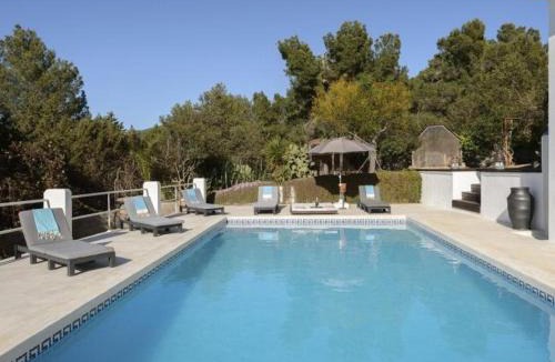 Sant Josep de sa Talaia House | Villa with pool and sea views