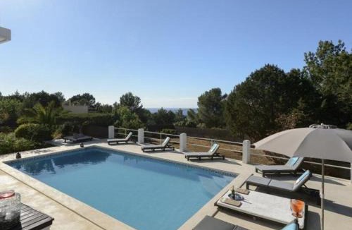 Sant Josep de sa Talaia House | Villa with pool and sea views