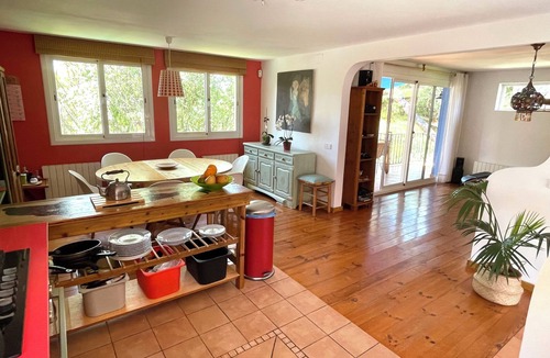 Sant Pol De Mar House | Villa with Private Saltwater Pool in the Mountains near the beach.