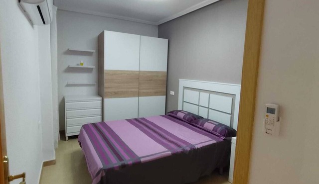 2-bedroom apartment with a living room and a separate entrance. La Mata, 50 meters from the beach