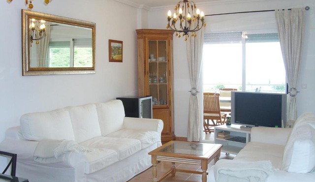 2 dorm.A/A.Vista mar.WiFi.Gym.Sauna.Terraza.Parking.