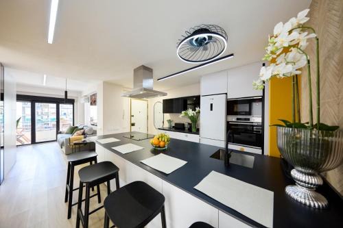 Apartamento moderno para 5 con Parking y balcón en Cartagena centro