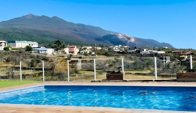 Apartment 'Mirador Tajogaite - El Paso' with Shared Outdoor Pool, Garden and Wi-Fi
