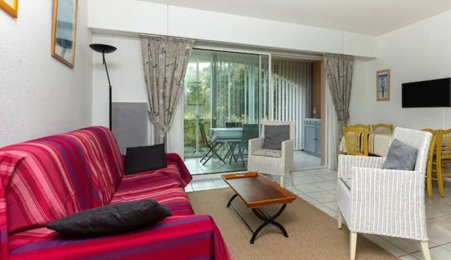 Apartment Moliets plage 4-5 persons in residence with swimming pool