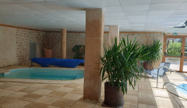 Bright T2 Duplex 4places in chalet-style residence, swimming pool, sauna, jacuzzi.