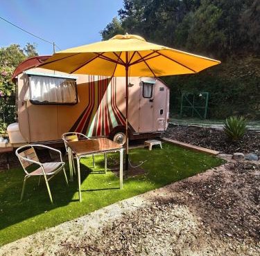 Caravana Vintage El Roserar de Montseny Homestay