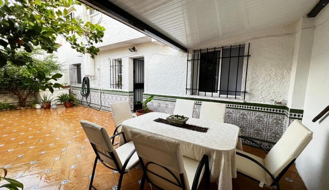 Casa rural en Casabermeja, cerca de Málaga, con patio y chimenea