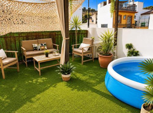 Dúplex con Piscina y Terraza a 5 min de Sevilla
