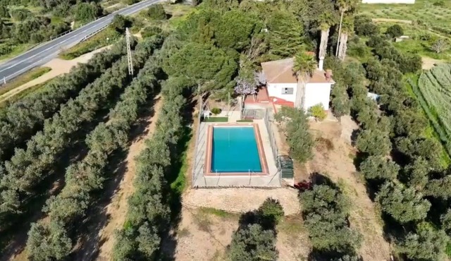 Finca El Palmar: Nature, swimming pool, barbecue in the countryside