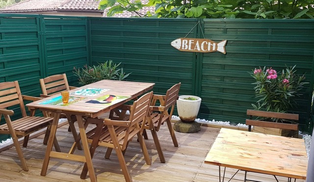 Fully equipped apartment 10 minutes from the beach and all amenities