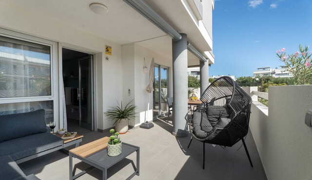 Holiday Apartment 'La Tejita Beach' with Private Pool, Private Terrace and Wi-Fi