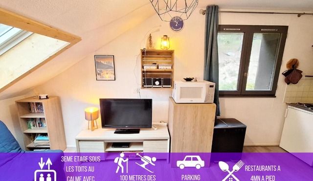 La Parenthèse - Appartement calme 100m pistes ski montagne randonnées Pyrénées
