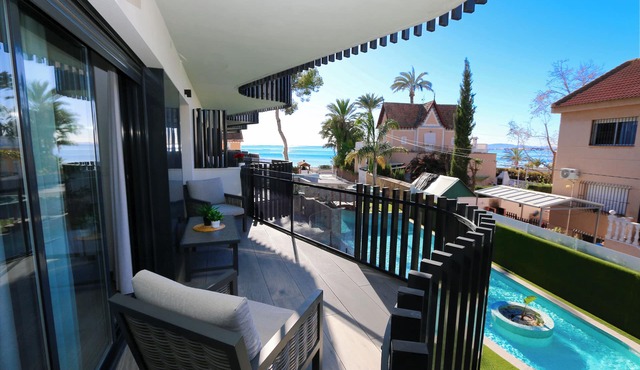 Marau Beach directly on the beach and Mar Menor