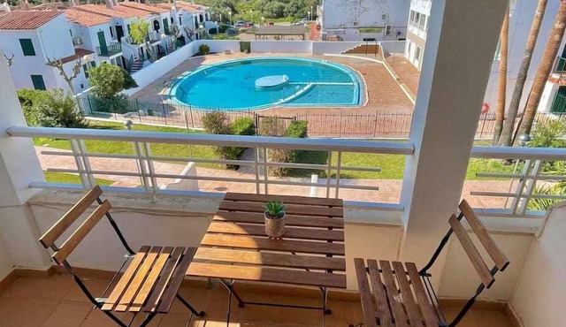 Mitjaneta - Apartamento con Piscina