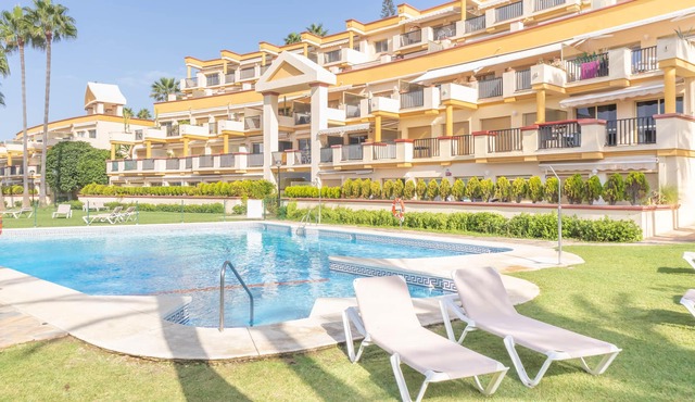 Romana Playa Beach Pool Paradise, Marbella, Spain