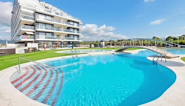 Stunning apartment in Cabanes with swimming pool