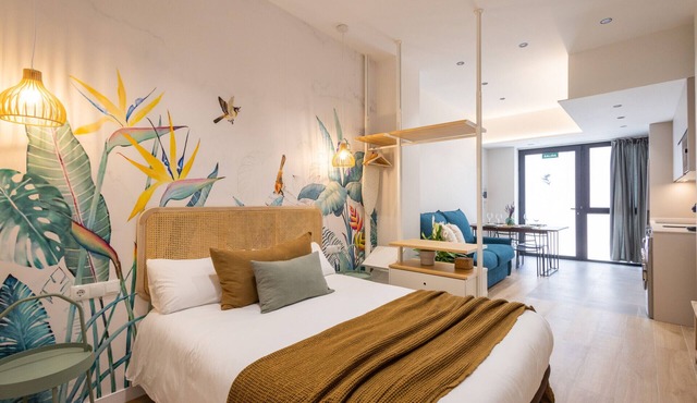 Turia Park Loft I | 4 Guests | AC and WiFi | Near ZOO