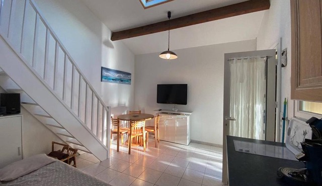 Villa T2, 6 pers avec Terrasse & Clim, Proche Plage à Port Leucate - FR-1-81-576