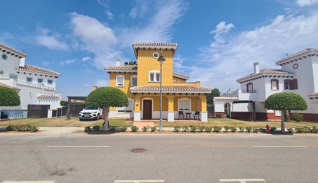 Villa Vidorra south west facing, frontline view, tiled garden, heated pool 5x3m