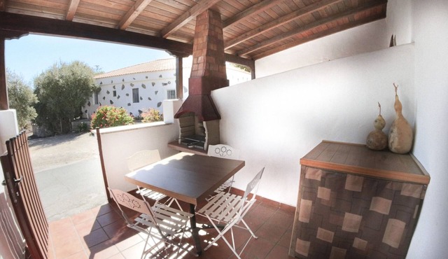 Vivelorural casa Tunte 3, BBQ y terraza