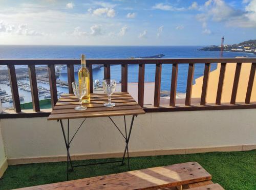 Vivienda Balcón al amanecer